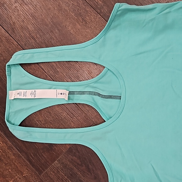 NWOT Lululemon athletica top teal green womens size S/4 razor back - Picture 2 of 6